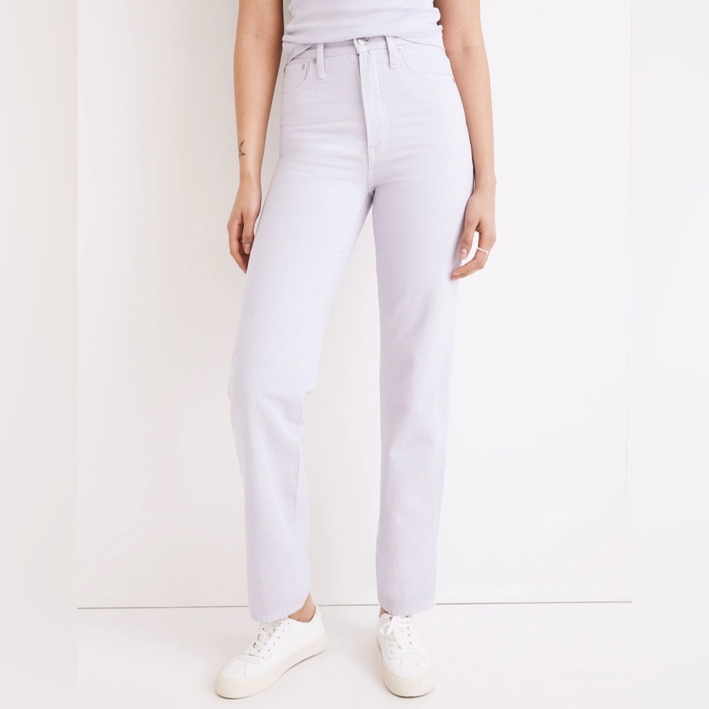 Madewell | The Perfect Vintage Straight Jean: Garment-Dyed Edition | NWT